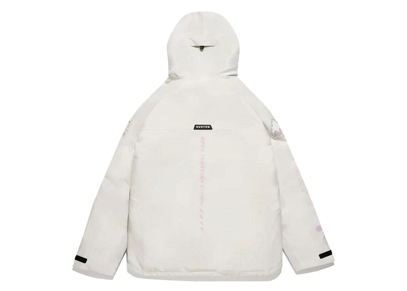 BAPE x Burton GORE-TEX Pillowline Jacket White