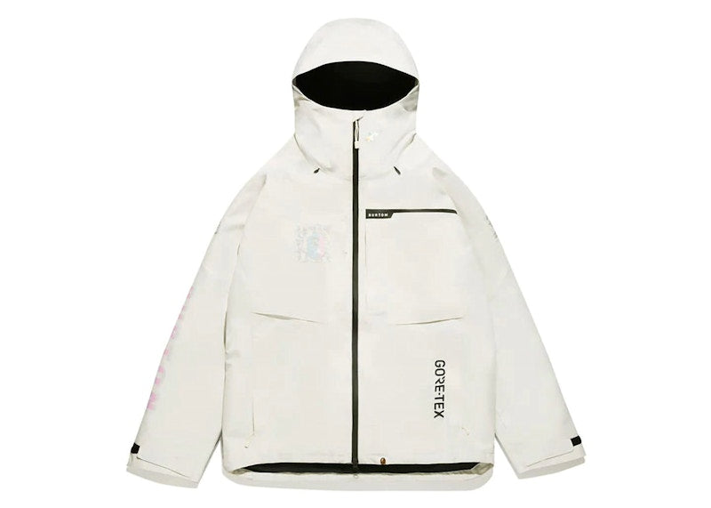 BAPE x Burton GORE-TEX Pillowline Jacket White