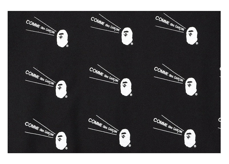 BAPE x CDG Osaka Full Zip Hoodie (SS21) Black