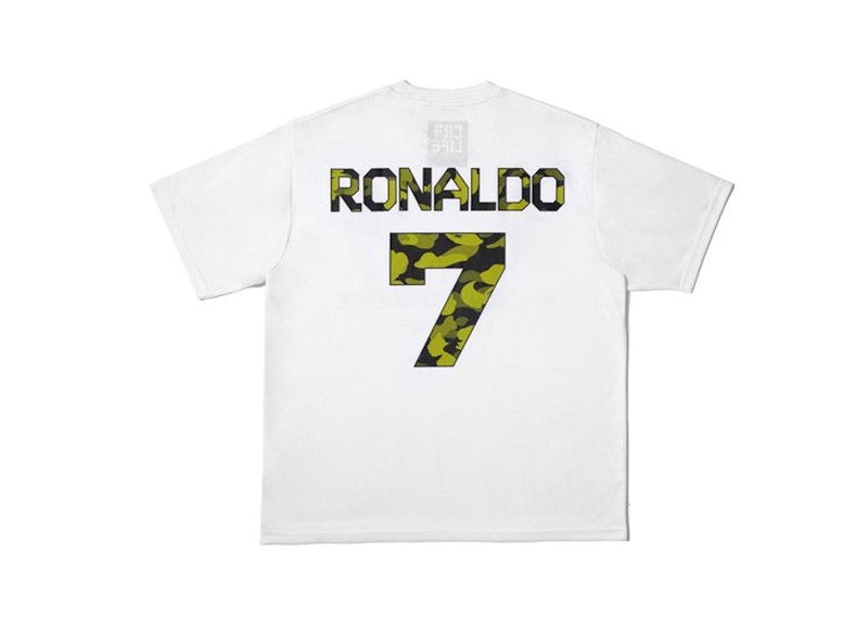BAPE x CR7Life Ronaldo 7 T-shirt White