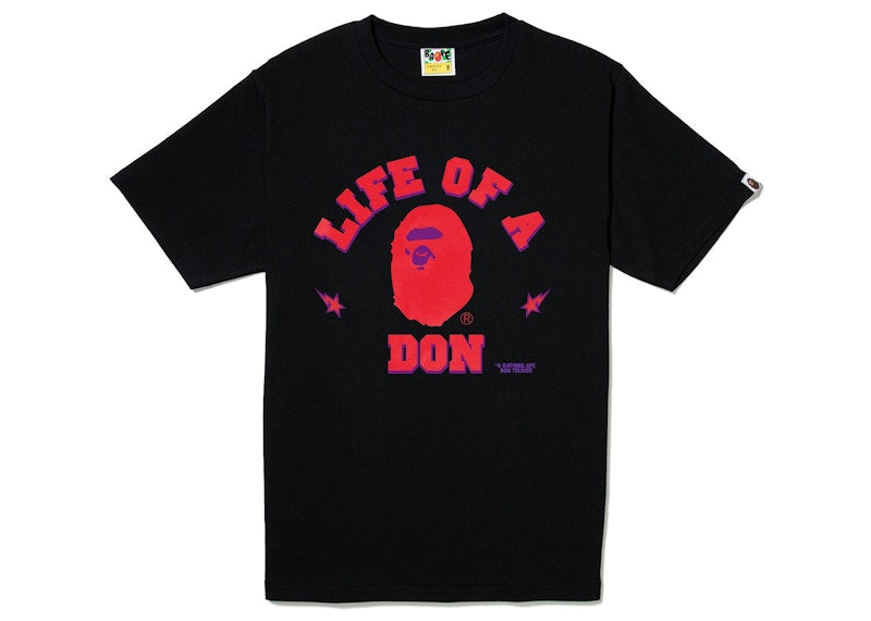 BAPE x Cactus Jack x Don Toliver I Tee Black