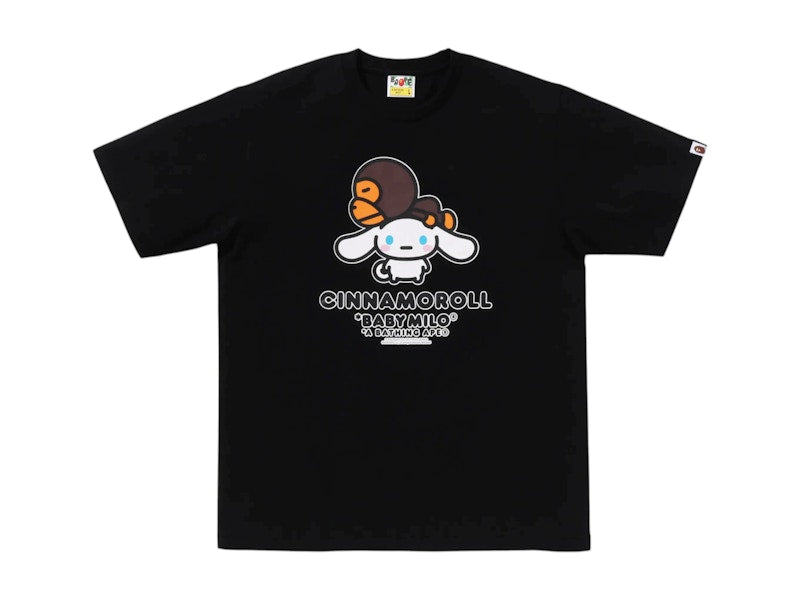 BAPE x Cinnamoroll Baby Milo Ginza Exclusive Tee Black