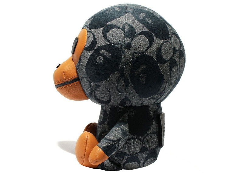 BAPE x Coach Baby Milo Plush Doll Navy