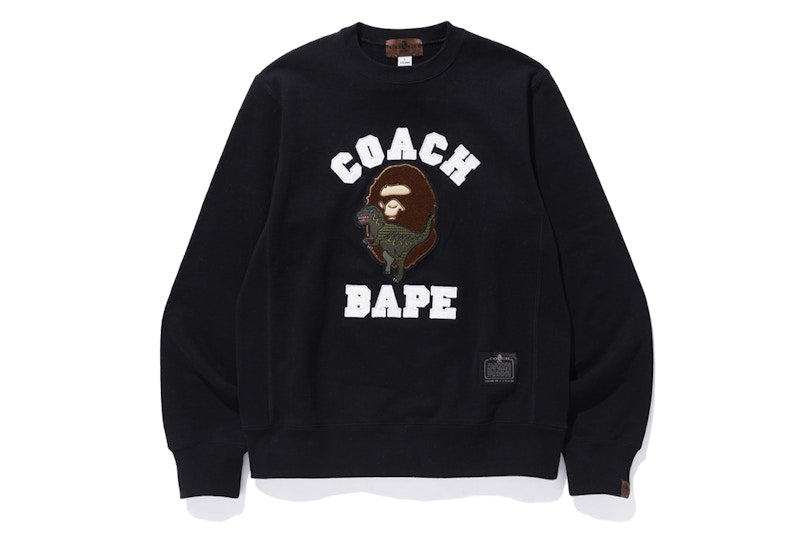BAPE x Coach Rexy Crewneck Black