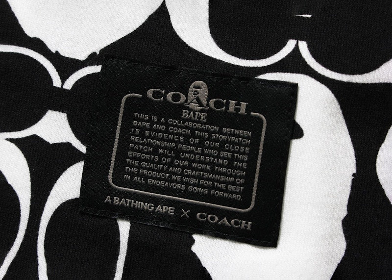 BAPE x Coach Tee Black