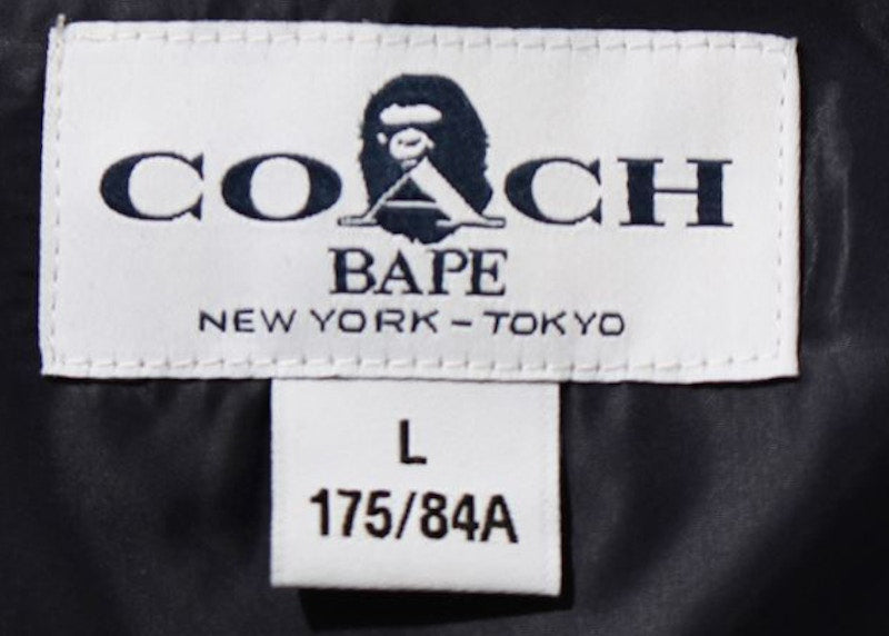 BAPE x Coach Windbreaker Navy