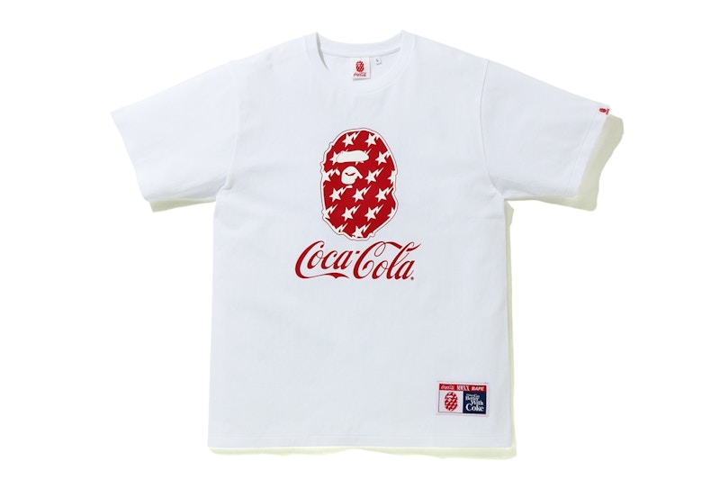 BAPE x Coca Cola Tee White