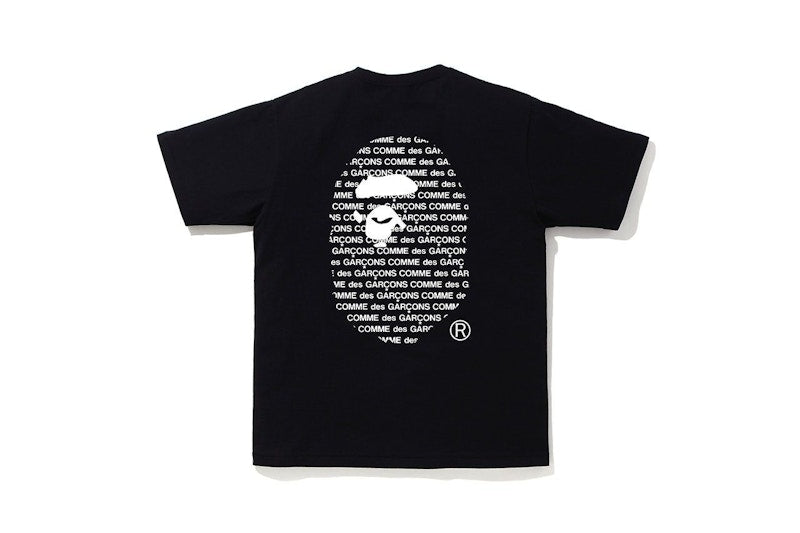 BAPE x Comme des Garcons #2 Tee Black