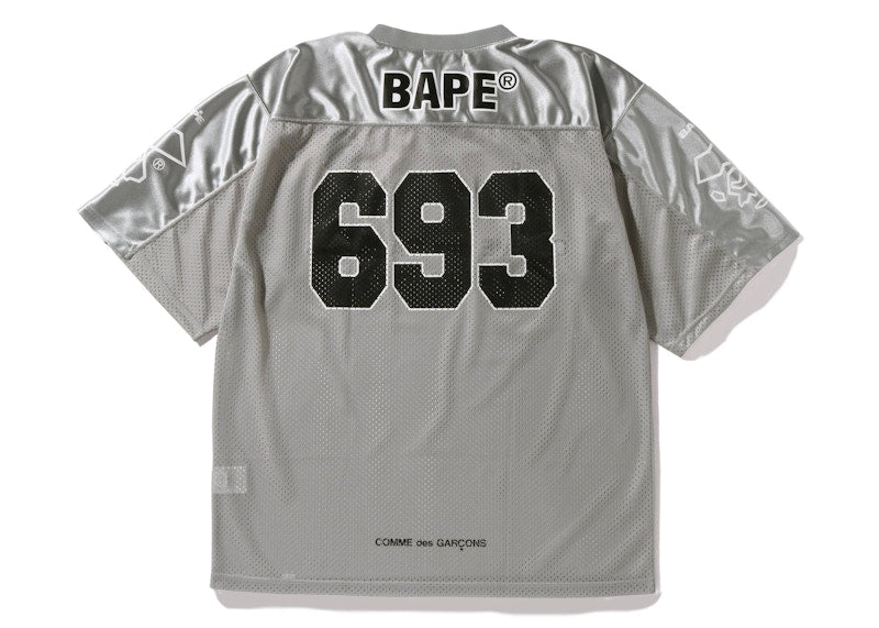 BAPE x Comme des Garcons Osaka Football Jersey Grey