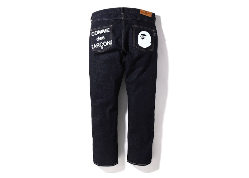 BAPE x Comme des Garcons Osaka Loose Fit Denim Indigo