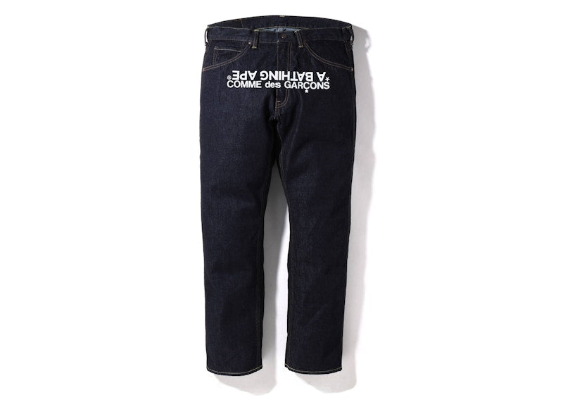 BAPE x Comme des Garcons Osaka Loose Fit Denim Indigo