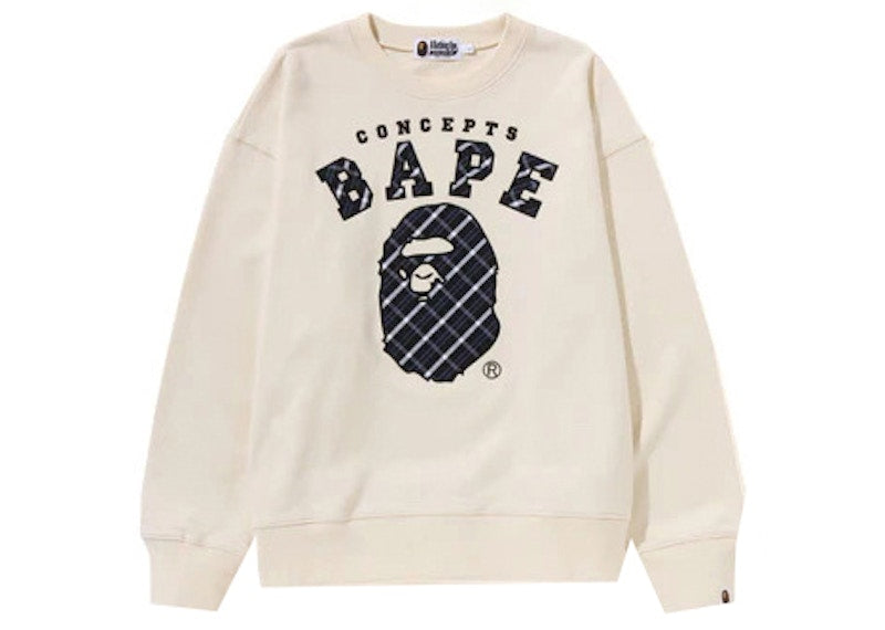 BAPE x Concepts Crewneck Ivory