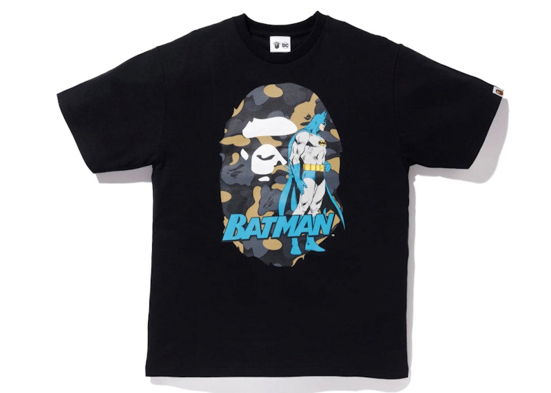 BAPE x DC Ape Head Batman Tee Black