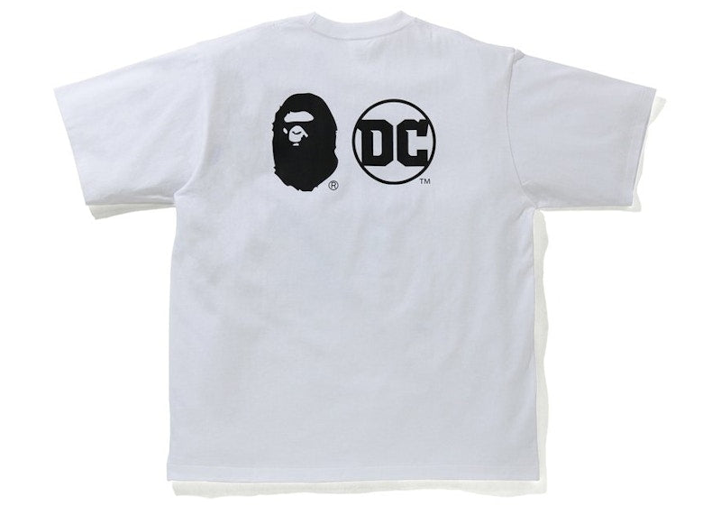 BAPE x DC Baby Milo Superman Relaxed Fit Tee White