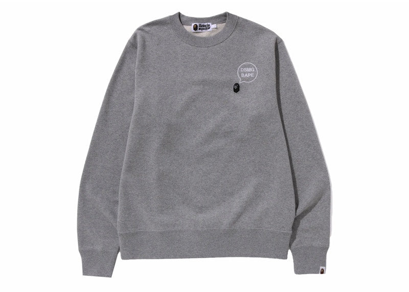BAPE x DSM Crewneck Gray