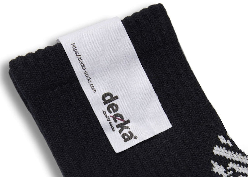 BAPE x Decka Bape Black Socks Black