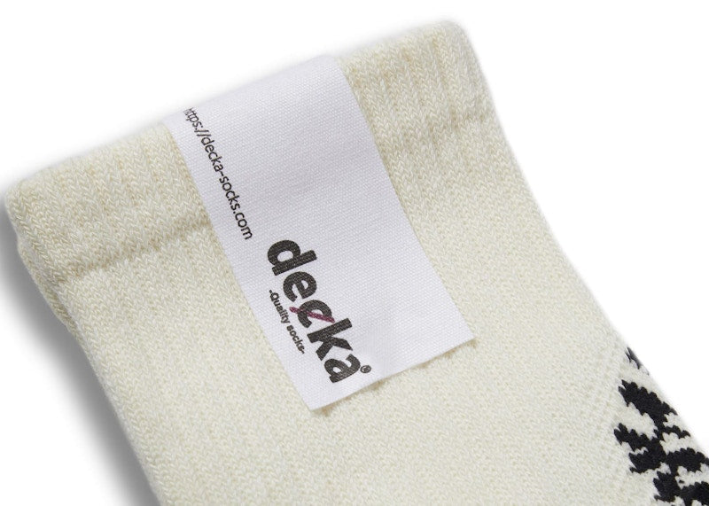 BAPE x Decka Bape Black Socks White