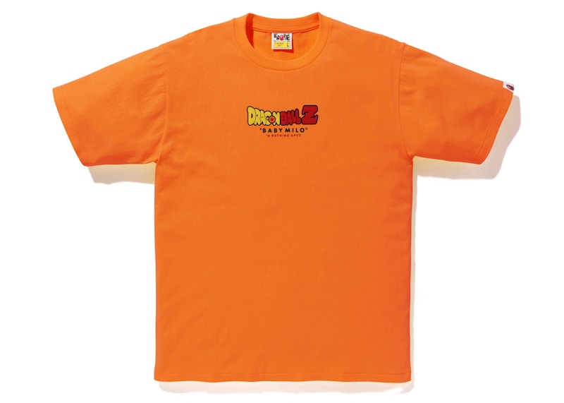 BAPE x Dragon Ball Z Ape Head Tee Orange