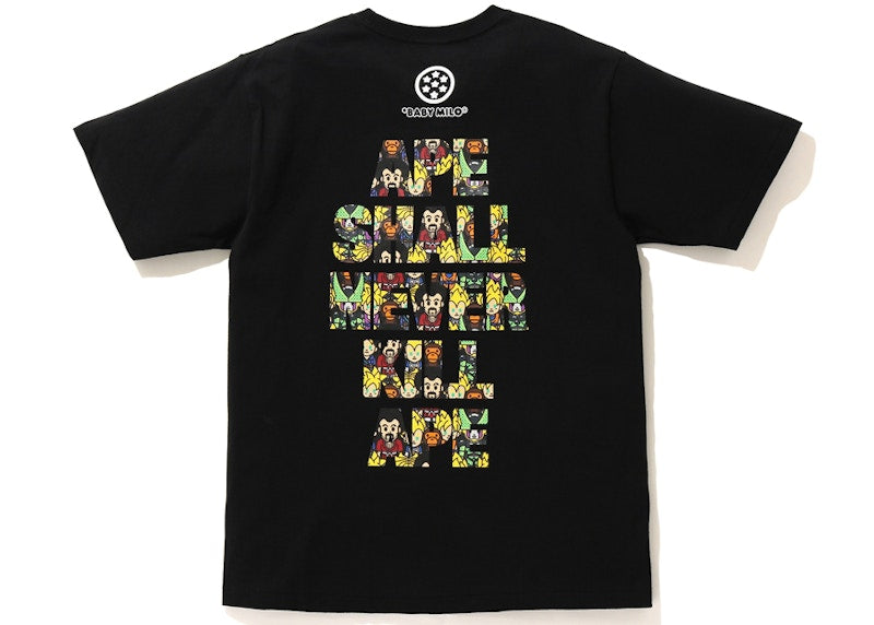 BAPE x Dragon Ball Z Baby Milo Asnka Tee Black