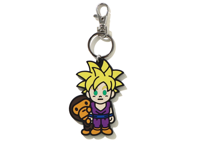 BAPE x Dragon Ball Z Baby Milo Son Gohan Keychain Multi