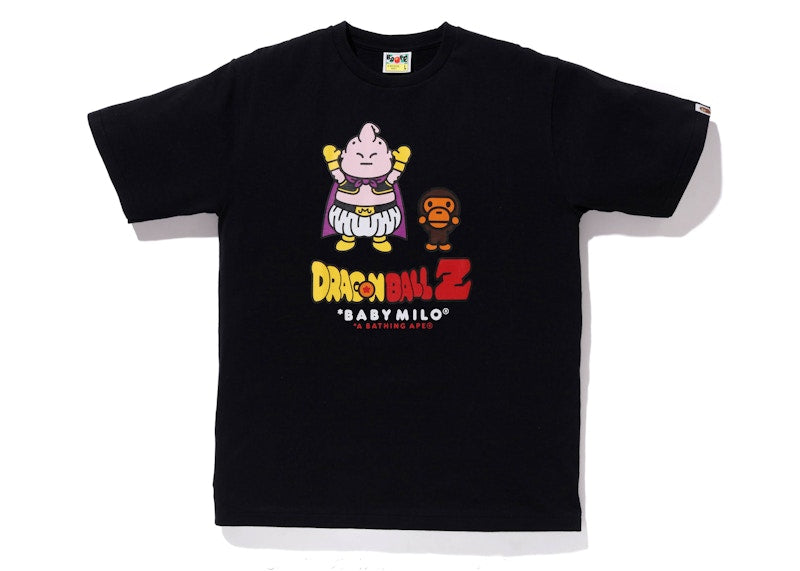 BAPE x Dragon Ball Z Majin Buu Baby Milo Tee Black