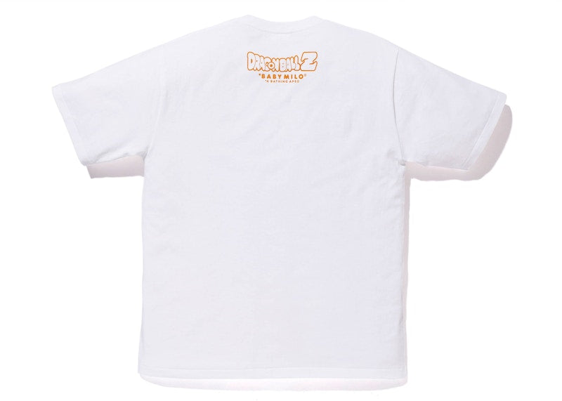 BAPE x Dragon Ball Z Super Saiyan Vegeta & Son Goku Baby Milo Tee (Kids) White