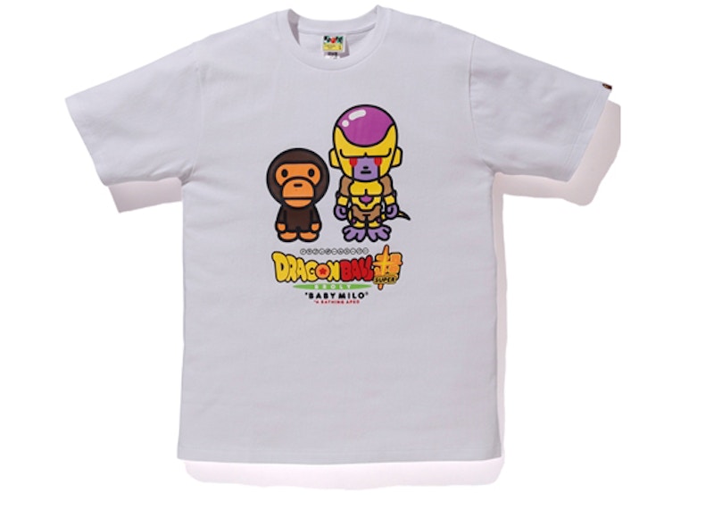 BAPE x Dragonball Super Golden Frieza Tee White