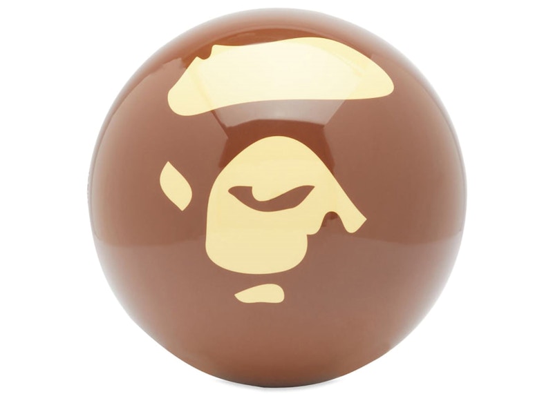 BAPE x END. Bowling Ball Brown