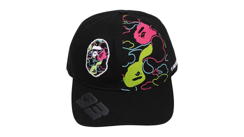 BAPE x F1LVCamo Ape Head Cap Black