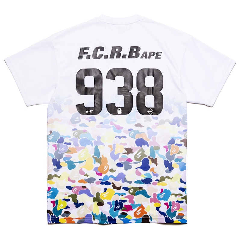 BAPE x F.C.R.B. Game Shirt White