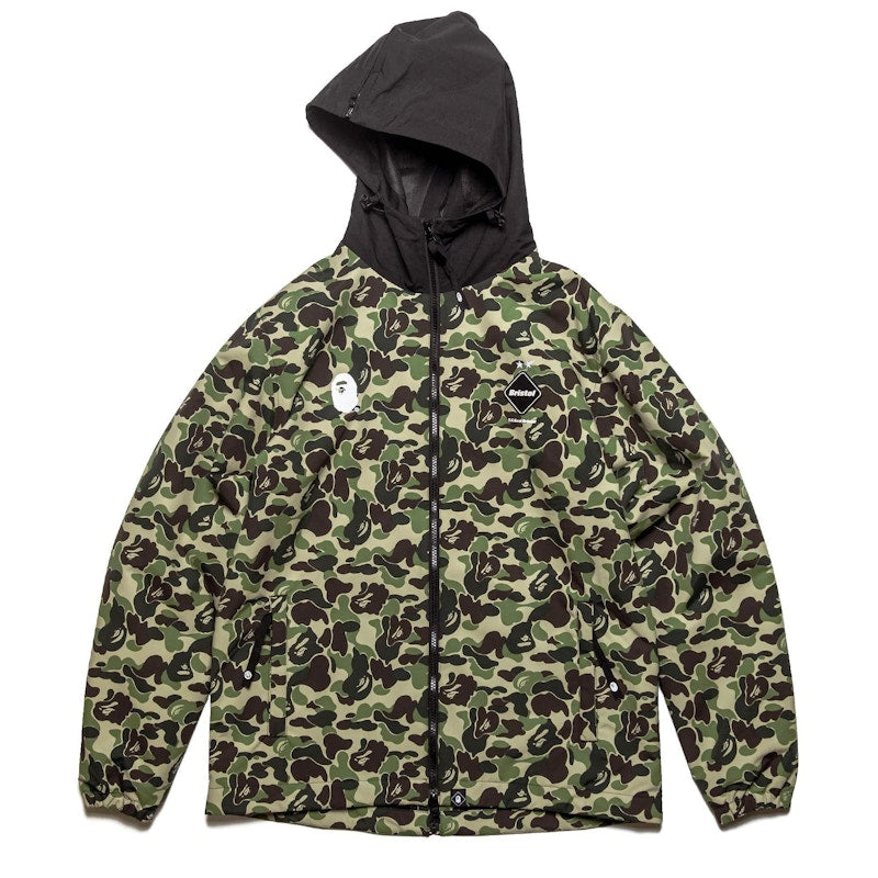 BAPE x F.C.R.B. Seperate Practice Jacket Camo