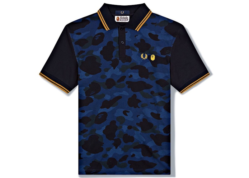 BAPE x Fred Perry Polo Shirt Navy