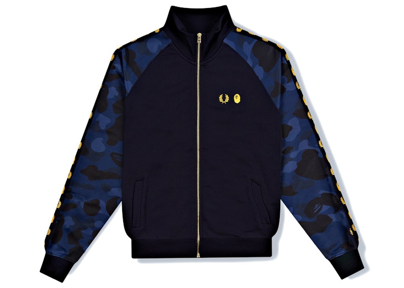 BAPE x Fred Perry Track Jacket Navy