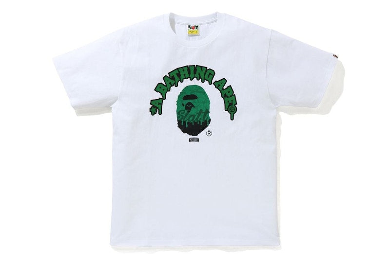 BAPE x GUNNA Tee White/Green