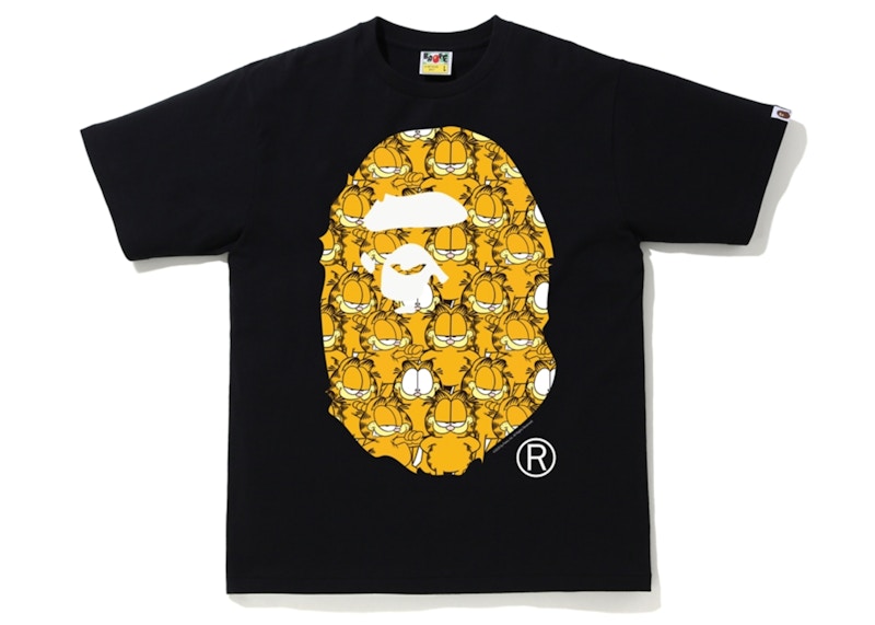 BAPE x Garfield #6 Tee Black
