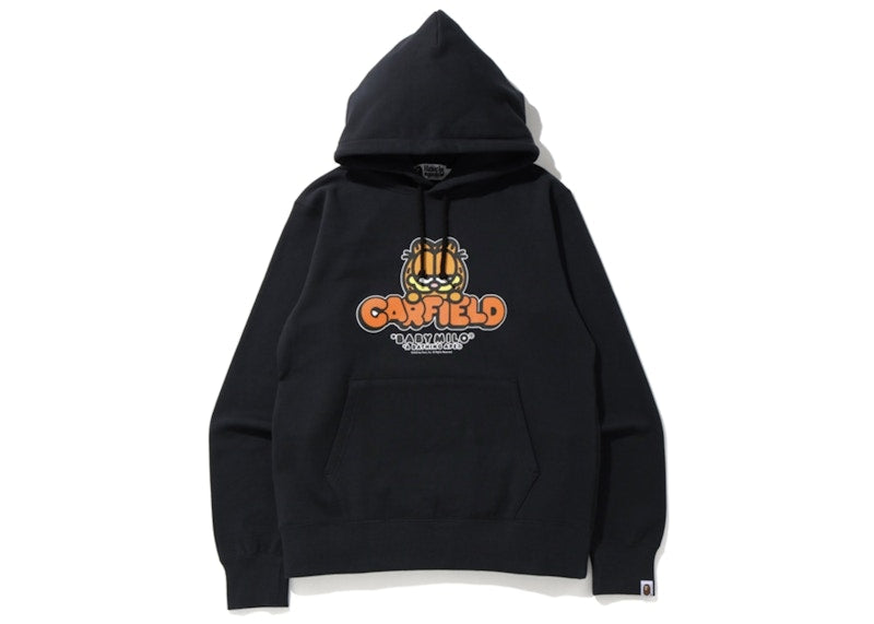 BAPE x Garfield Pullover Hoodie Black