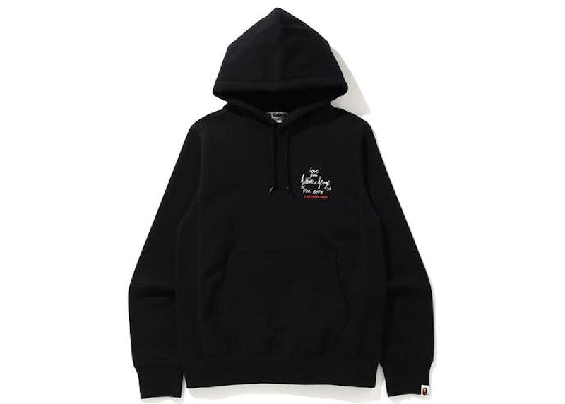 BAPE x Gilbert & George Blooded Hoodie Black