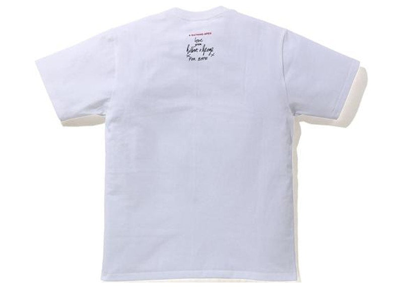 BAPE x Gilbert & George Flight Tee White