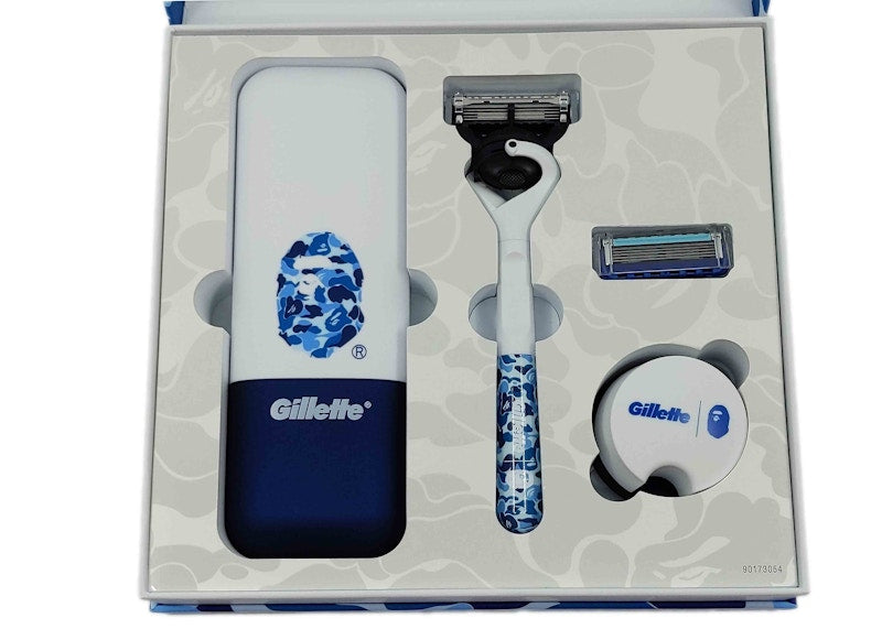 BAPE x Gillette Limited Edition Razor (Large Box Set, 1 Spare Razor)
