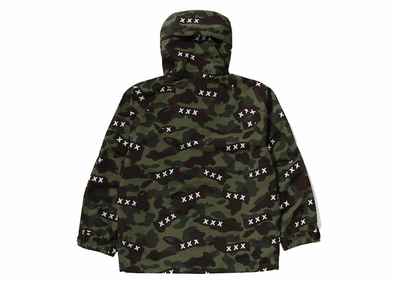 BAPE x God Selection XXX Snowboard Jacket Green