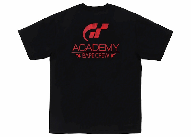 BAPE x Gran Turismo Ape Head #1 Tee Black