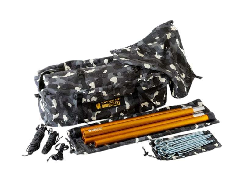 BAPE x Grip Swany GR Camo Fireproof Mother Tent Black