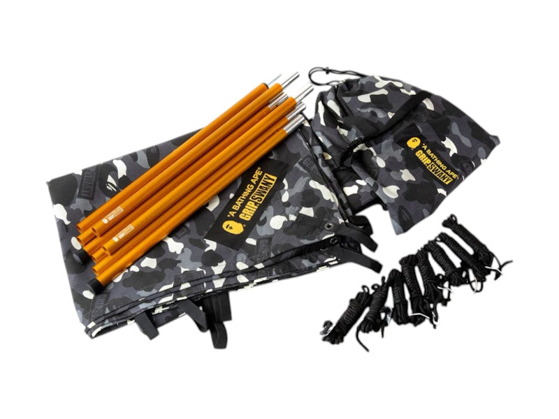 BAPE x Grip Swany GR Camo Fireproof Tarp Black