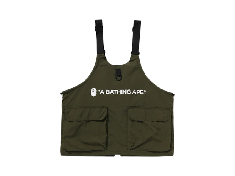 BAPE x Grip Swany Gear Bag Vest Green