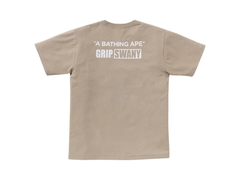 BAPE x Grip Swany Tee Beige