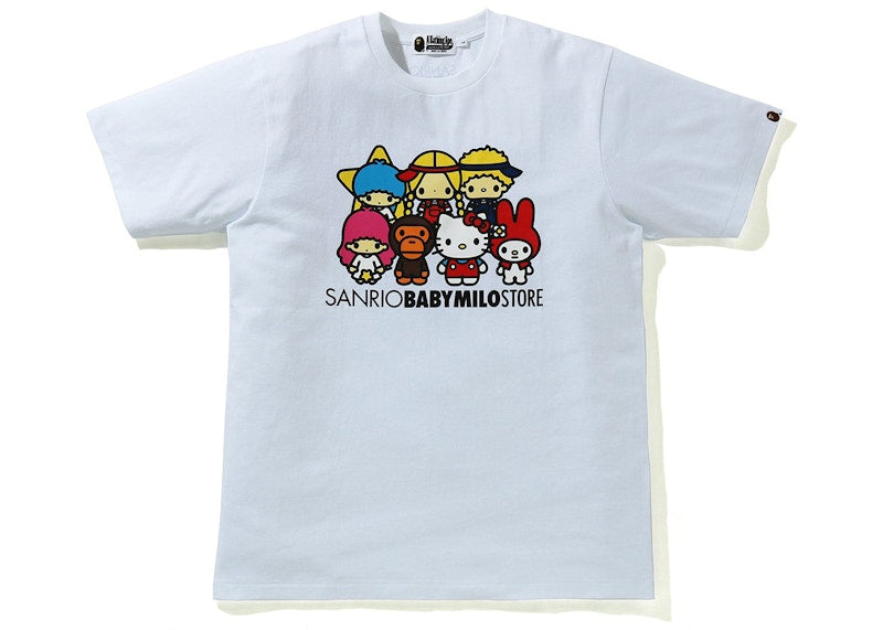 BAPE x Hello Kitty Baby Milo 4 Tee White