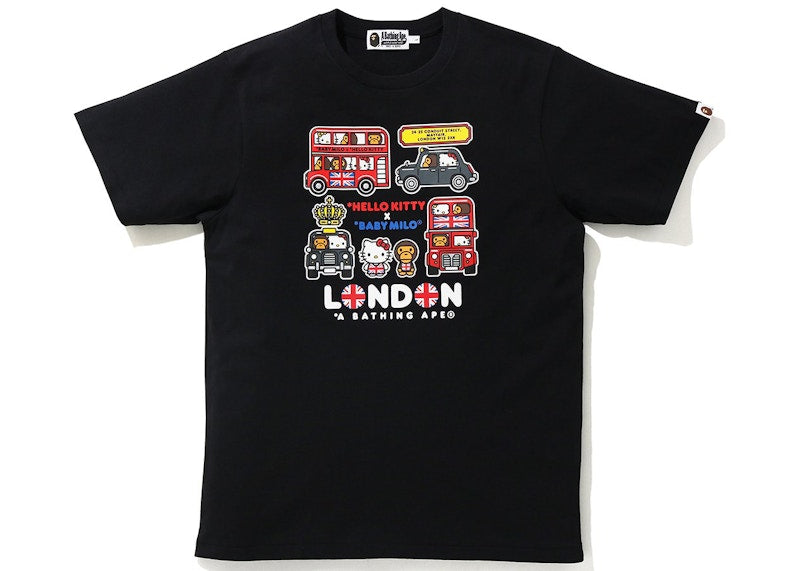 BAPE x Hello Kitty Baby Milo London Tee Black