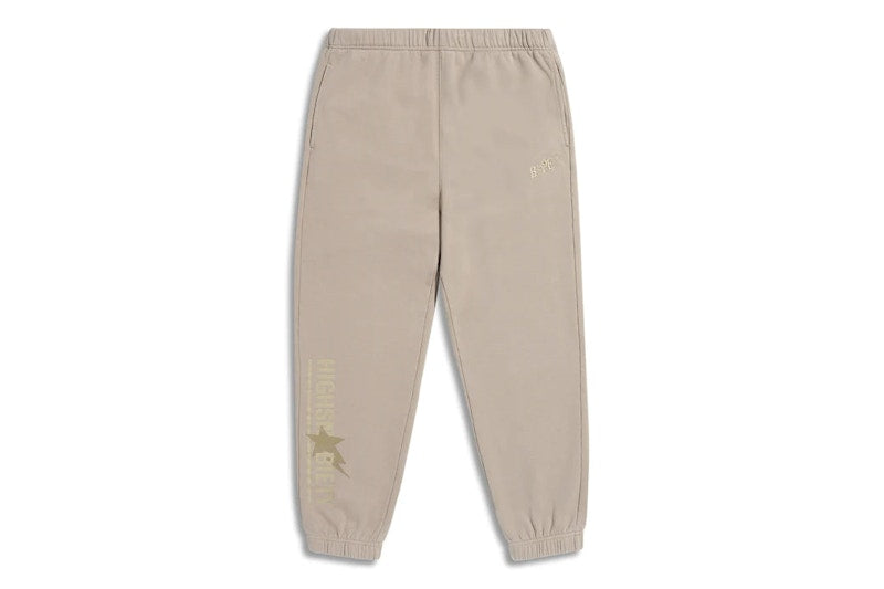BAPE x Highsnobiety Sweat Pants Beige