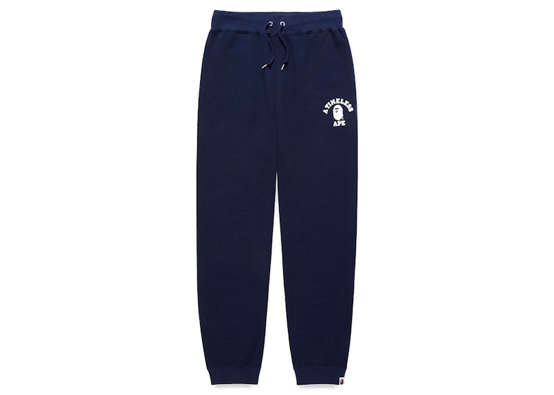 BAPE x JJJJound College Sweatpants Navy