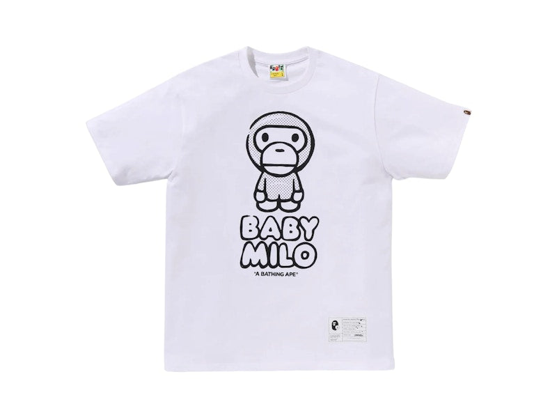 BAPE x Joshua Vides Baby Milo Tee White